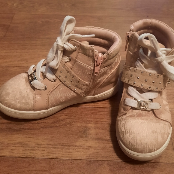 SOLD Michael Kors Pink Shoes, Size 10c - Picture 2 of 12